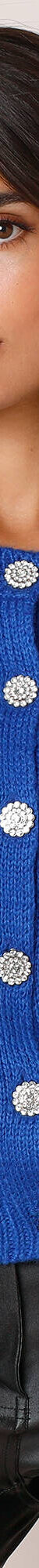 Cardigan boutons "bijoux" (bleu roy) Cardigan boutons "bijoux" (bleu roy)